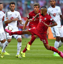 Bayern ohne Vidal nach Frankfurt - LigaInsider