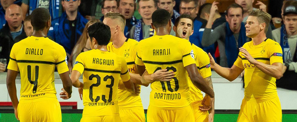 Pulisic beschert dem BVB Sieg in Brügge