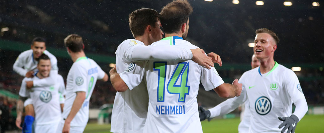 Wolfsburg besiegt Hannover im Pokal