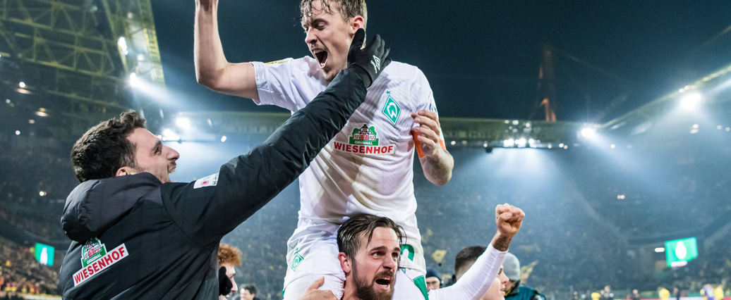 Werder besiegt den BVB im DFB-Pokal