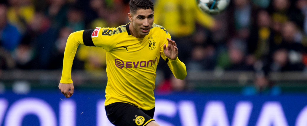 Borussia Dortmund: Entscheidung über Hakimis Zukunft erst im August?