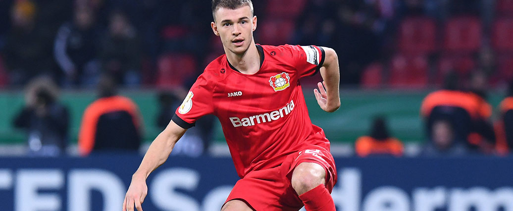 Bayer Leverkusen: Daley Sinkgraven arbeitete zuletzt reduziert