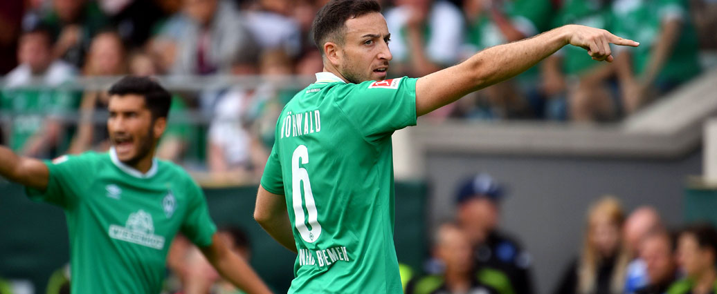 Werder Bremen: Kevin Möhwald arbeitet in dieser Woche individuell