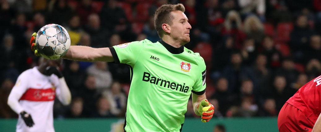 Bayer Leverkusen will mit Stammkeeper Lukáš Hrádecký verlängern