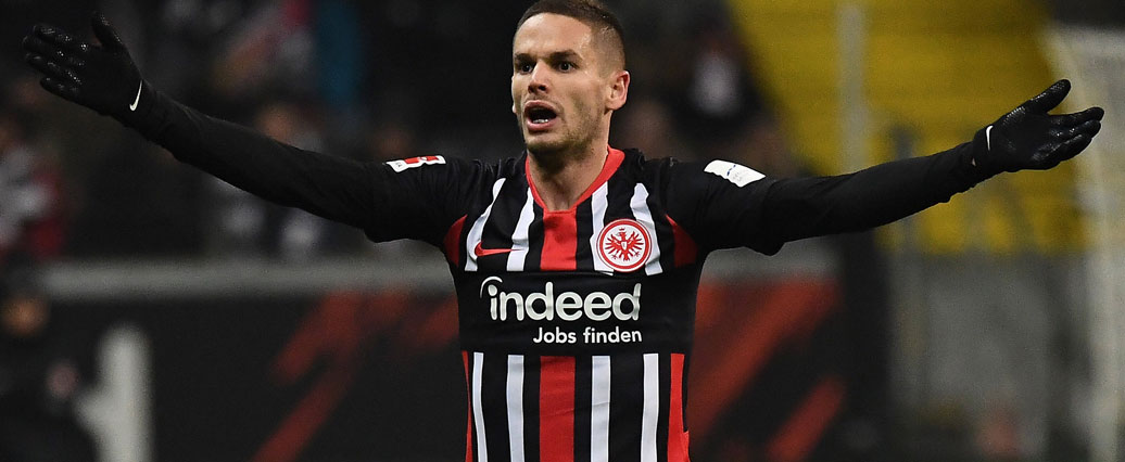 Eintracht Frankfurt: Gacinovic fehlt im Mannschaftstraining der Adlerträger