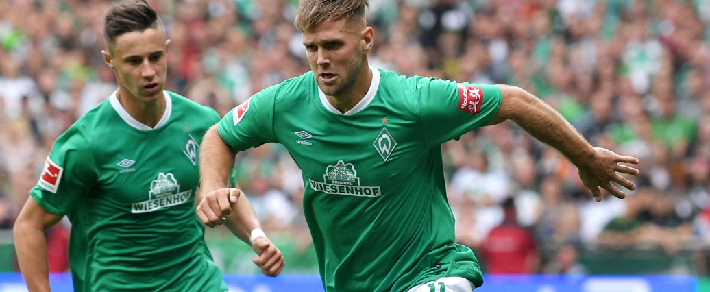 SV Werder Bremen: Niclas Füllkrug mit Knieproblemen ausgewechselt