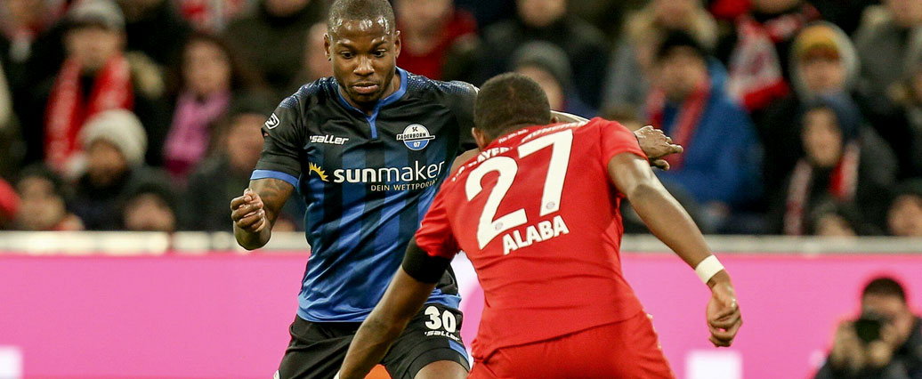 SC Paderborn: Streli Mamba hat aktuell mit Rückenproblem zu kämpfen