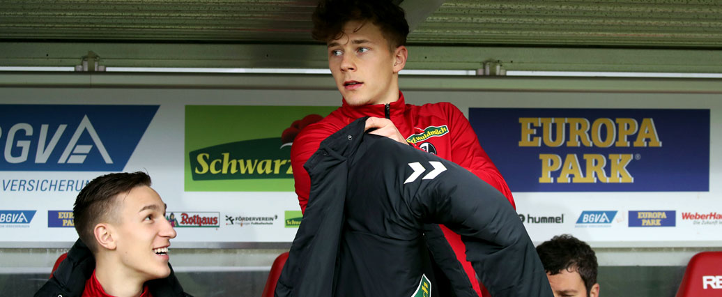 SC Freiburg: Yannik Keitel verletzt sich beim U21-Nationalteam