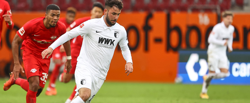 FC Augsburg: Marco Richter hat mit Ball Nachholbedarf
