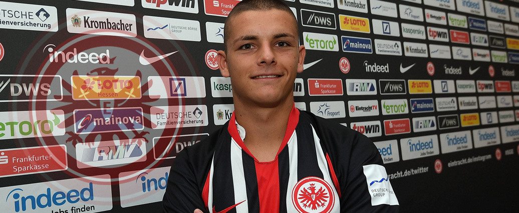 Eintracht Frankfurt: Dejan Joveljic für Verhandlungen freigestellt