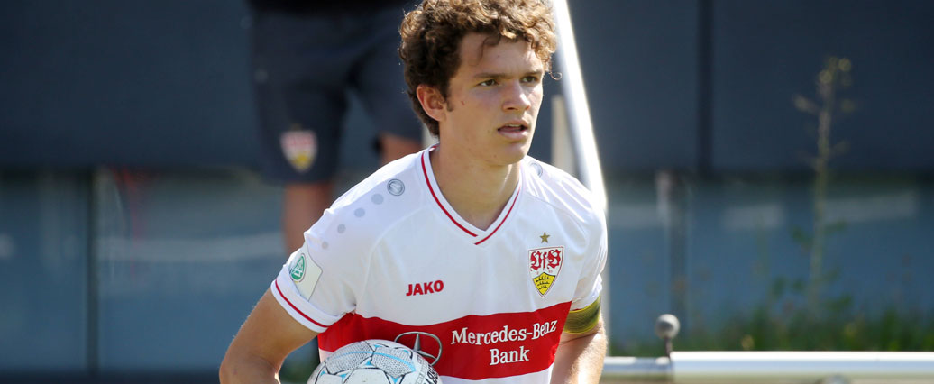 VfB Stuttgart: Youngster Jordan Meyer muss angeschlagen pausieren