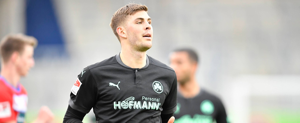 SpVgg Greuther Fürth: Emil Berggreen bleibt dauerhaft bei der U23