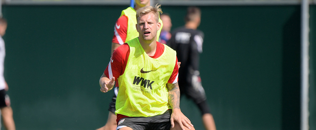 FC Augsburg: Arne Maier befindet sich im Training und ist fit