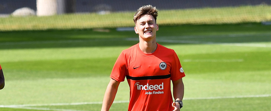 Eintracht Frankfurt: Martin Pecar nach langer Pause im Training