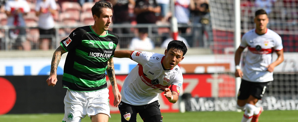 SpVgg Greuther Fürth: Adrian Fein bricht Training angeschlagen ab