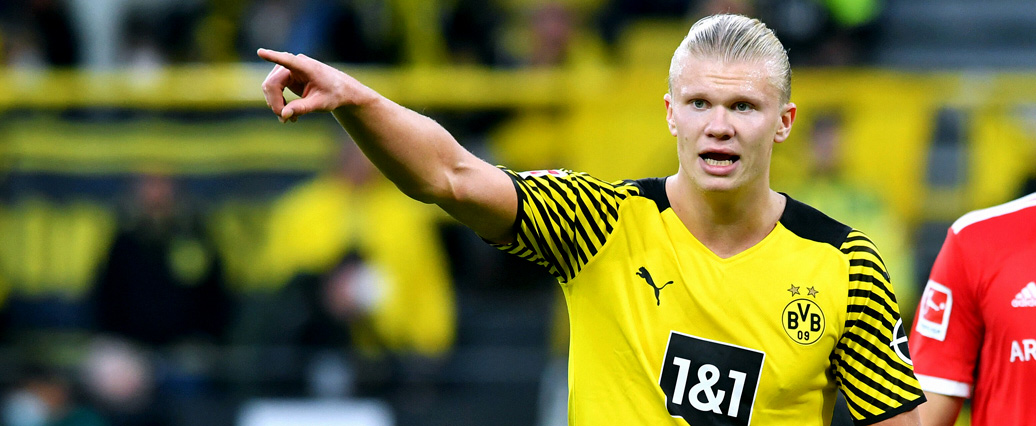 Borussia Dortmund: Verdacht auf Muskelfaserriss bei Erling Haaland
