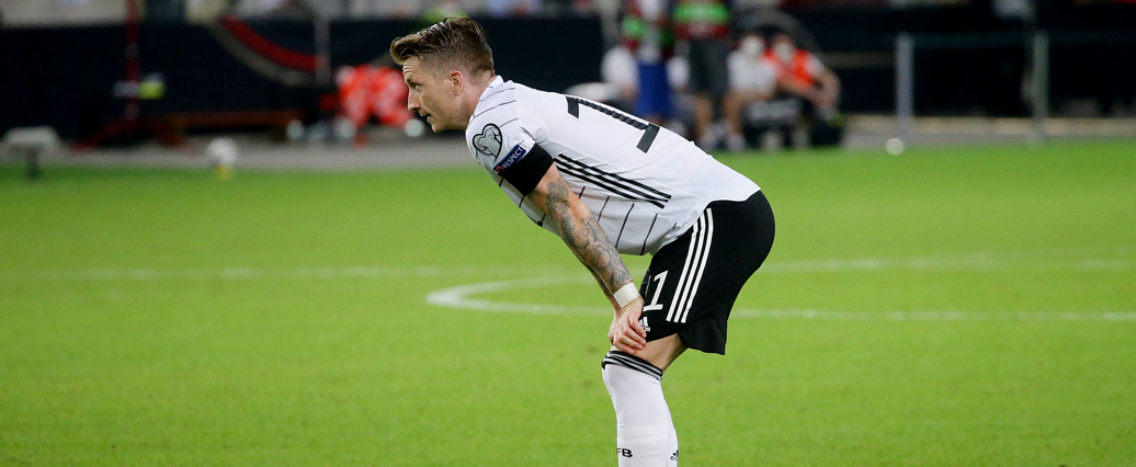 Knieprobleme: Dortmunds Marco Reus fällt gegen Island aus