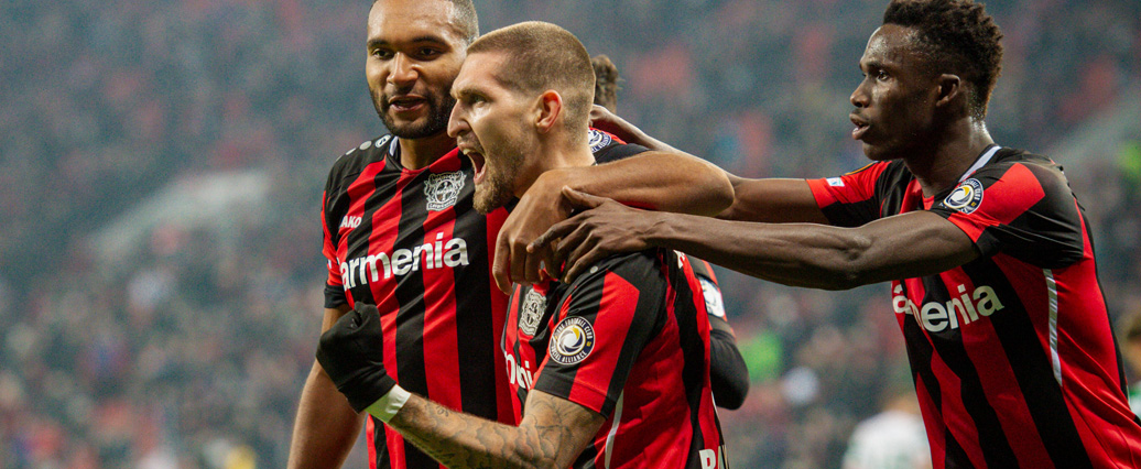 Europa League: Bayer 04 Leverkusen macht Achtelfinal-Einzug klar