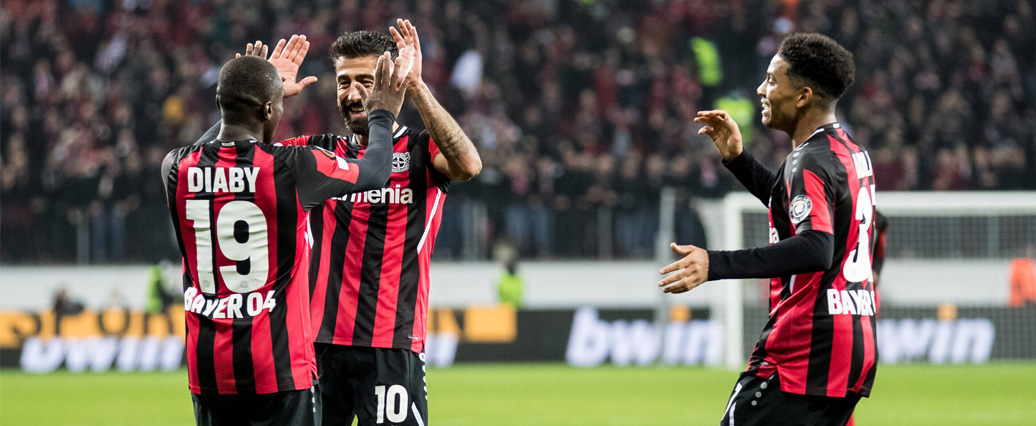 Bayer Leverkusen holt Sieg gegen Real Betis