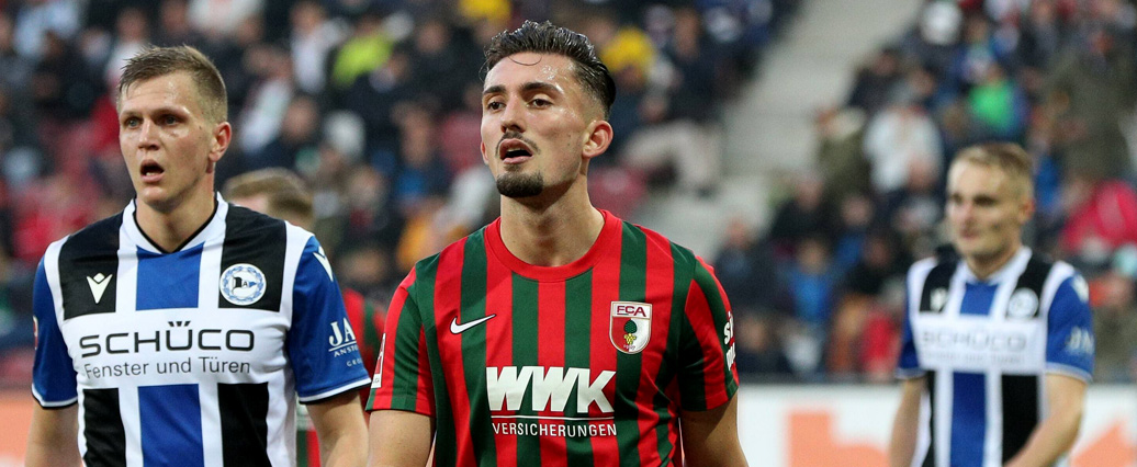 FC Augsburg: Aufatmen bei angeschlagenem Andi Zeqiri