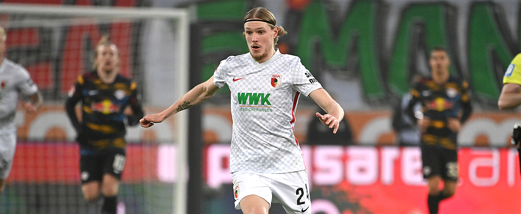 FC Augsburg: Weinzierl lässt Einsatz von Fredrik Jensen offen
