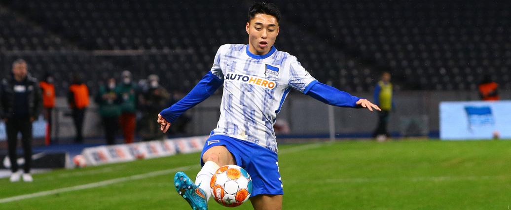 Hertha BSC: Dong-jun Lee muss Teamtraining angeschlagen abbrechen