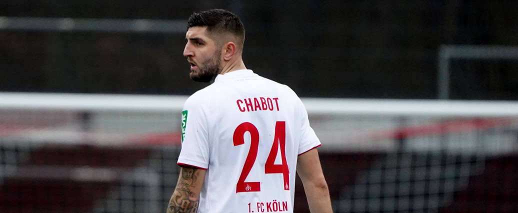 Hiobsbotschaft für den 1. FC Köln: Julian Chabot fällt länger aus