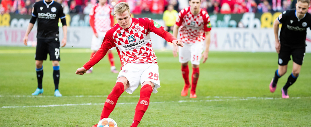 1. FSV Mainz 05: Burkardt hat Rückkehr gegen Augsburg in Sicht