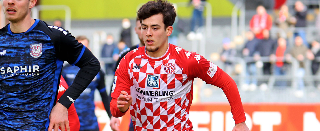 Eniss Shabani feiert Profidebüt bei Mainz 05