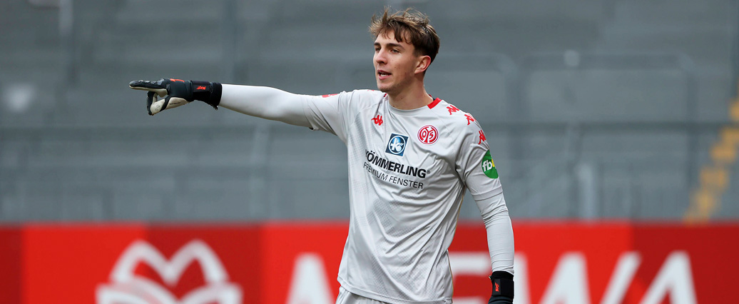 Mainz 05 stattet Nachwuchskeeper Lasse Rieß mit neuem Vertrag aus