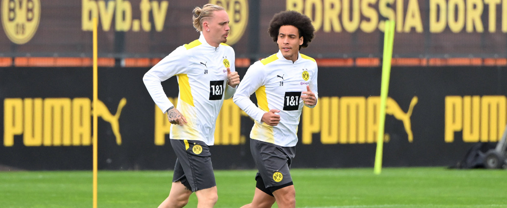 Borussia Dortmund: Witsel und Wolf treten zum Wochenstart kürzer
