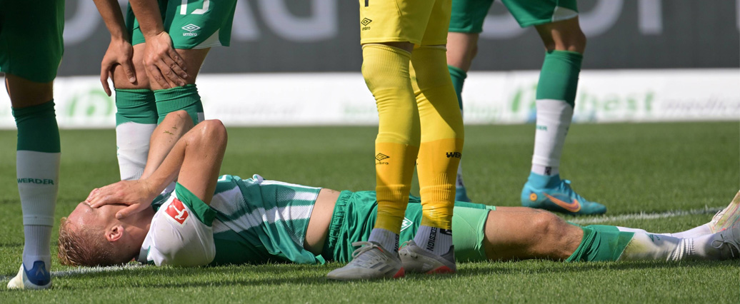 SV Werder Bremen: Amos Pieper erleidet Schädelprellung