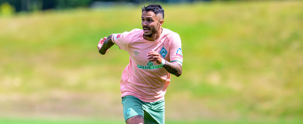 SV Werder Bremen: Leonardo Bittencourt im Abschlusstraining dabei