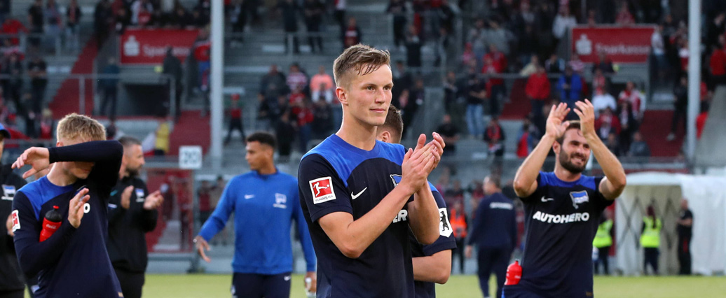 Luca Wollschläger unterschreibt Profivertrag bei Hertha BSC