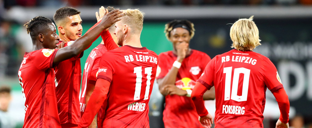 RB Leipzig lässt Ottensen in der ersten Pokalrunde keine Chance 