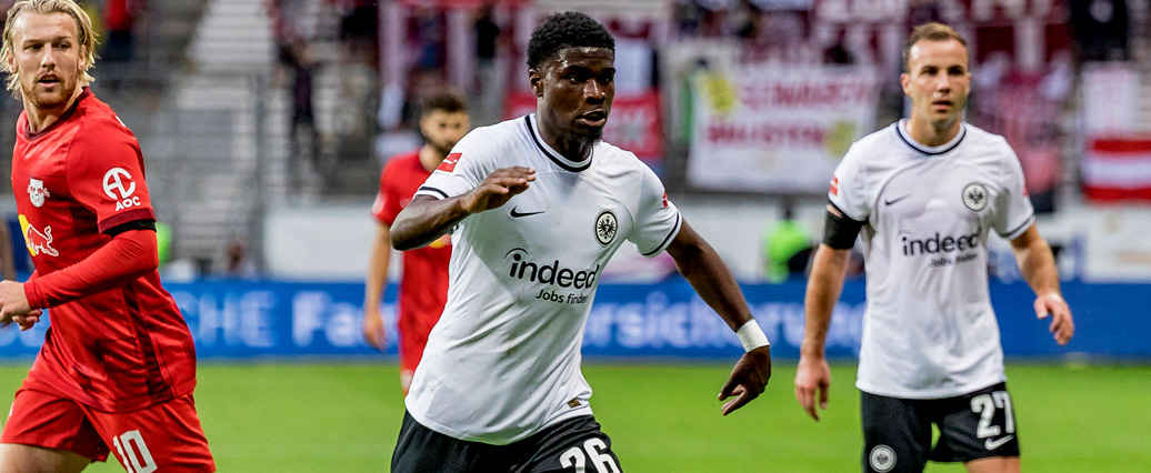 Eintracht Frankfurt: Éric-Junior Dina-Ebimbe feiert sein Comeback