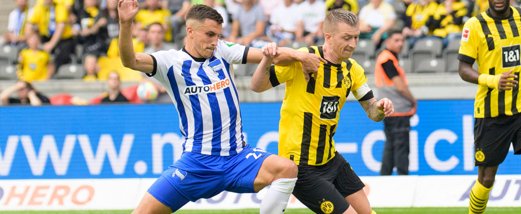 Hertha BSC | Verletzung nicht so schlimm: Kempf gibt Entwarnung