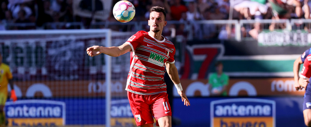 FC Augsburg: Mërgim Berisha kehrt wohl in die Startelf zurück