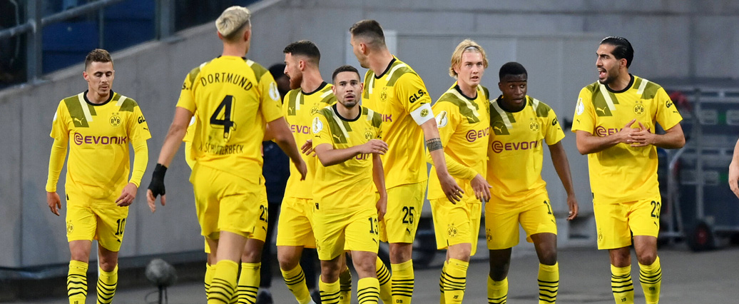 Sieg gegen Hannover: Borussia Dortmund im Pokal eine Runde weiter