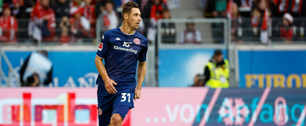 1. FSV Mainz 05: Dominik Kohr angeschlagen ausgewechselt