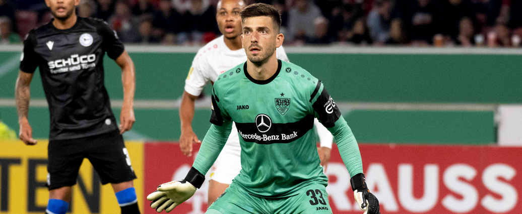 VfB Stuttgart muss auch im HSV-Rückspiel ohne Fabian Bredlow ran