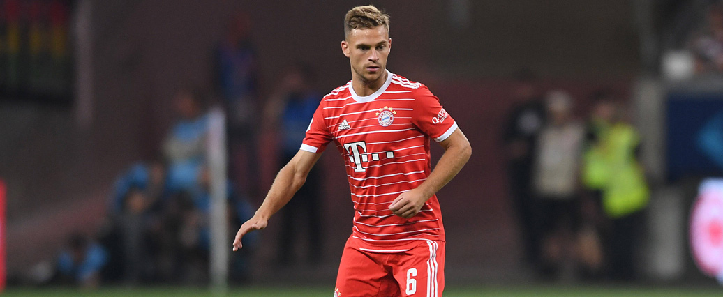FC Bayern München: Joshua Kimmich setzt mit dem Training aus