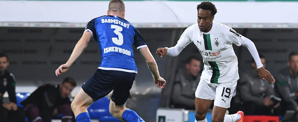 Borussia Mönchengladbach: Nathan Ngoumou setzt mit Pferdekuss aus