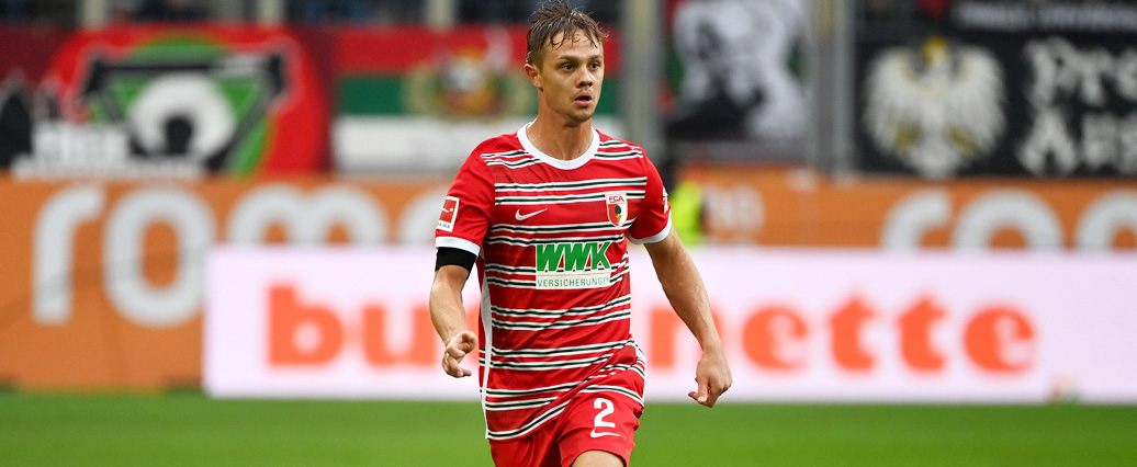FC Augsburg: Robert Gumny stand kurzfristig nicht zur Verfügung