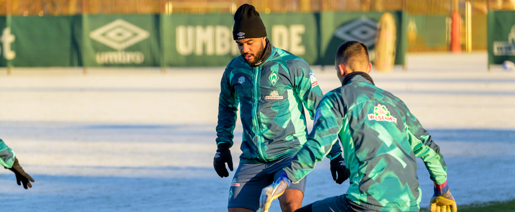 SV Werder Bremen: Mbom meldet sich auf dem Trainingsplatz zurück