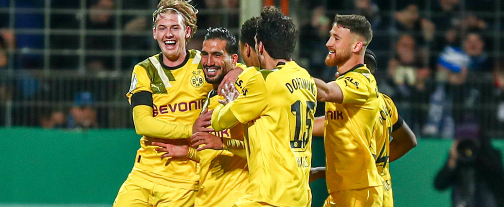 Dortmund zieht gegen Bochum ins Pokal-Viertelfinale ein