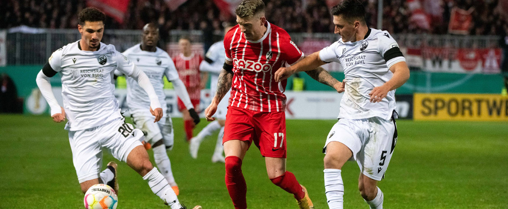 DFB-Pokal: Späte Tore sichern Freiburg Ticket fürs Viertelfinale!