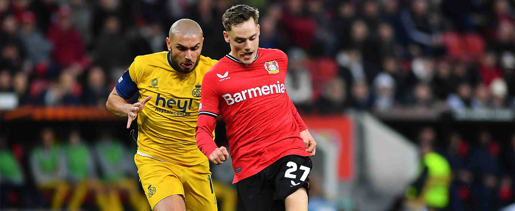 Europa League: Bayer Leverkusen trennt sich 1:1 von Saint-Gilloise