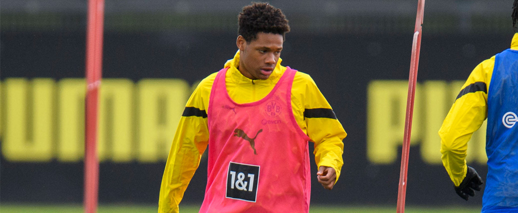 Borussia Dortmund: Julien Duranville nimmt neuen Anlauf im Training