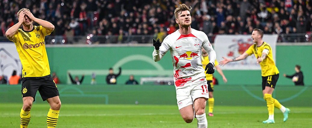 Orbán macht Deckel drauf: Leipzig lässt BVB im Pokal keine Chance!